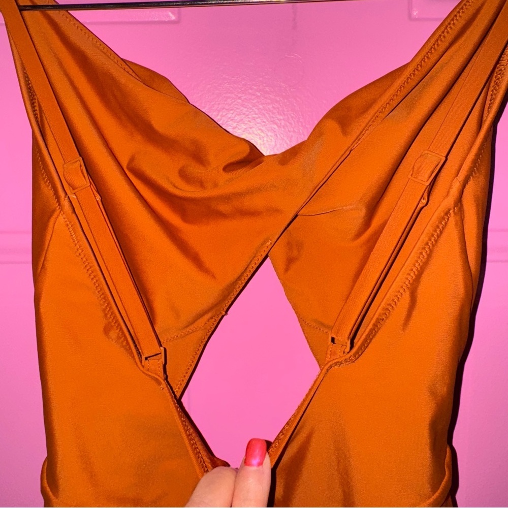 Aerie Terracotta One Piece Swimsuit - Picture 4 of 4